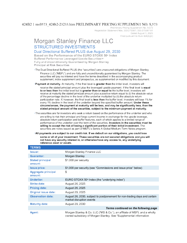 摩根士丹利美股招股说明书(2025-07-31版)