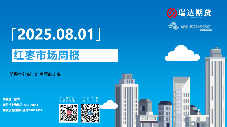 红枣市场周报：阶段性补货，红枣震荡走高