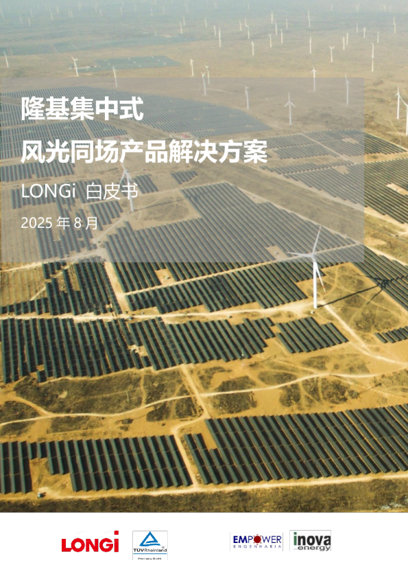 隆基集中式风光同场产品解决方案白皮书