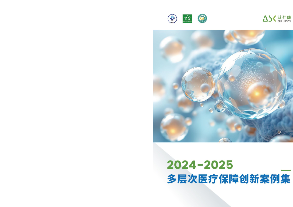 2024-2025多层次医疗保障创新案例集