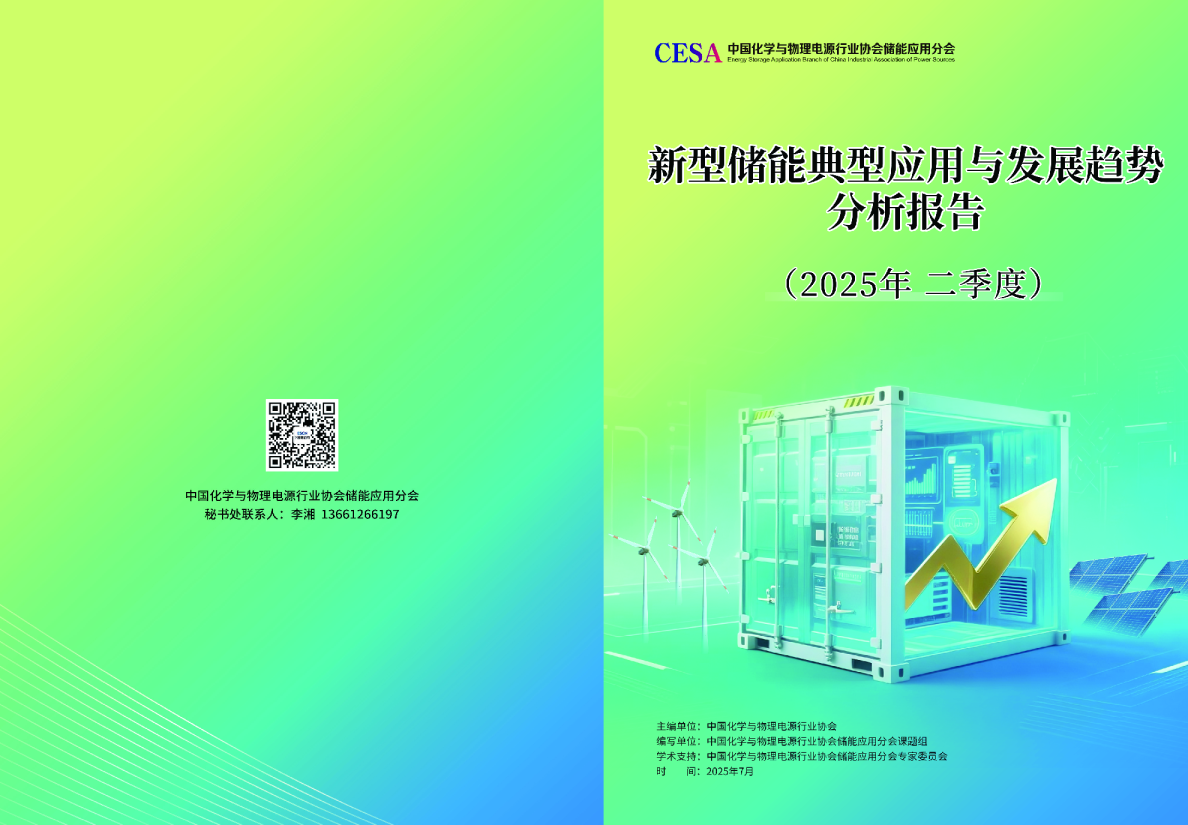新型储能典型应用与发展趋势分析报告