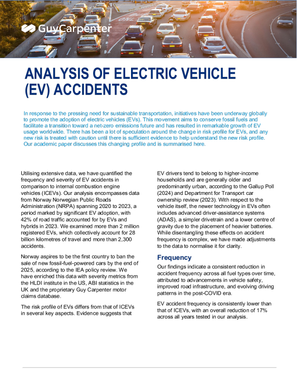 电动汽车风险简介