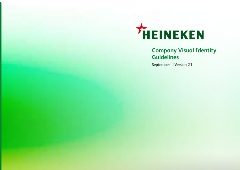 荷兰喜力啤酒Heineken品牌VI视觉识别系统手册