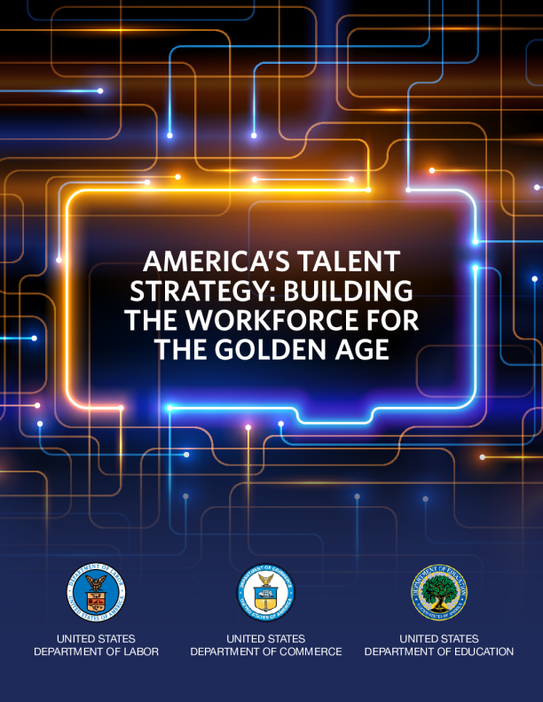 美国人才战略：为黄金时代建设劳动力队伍