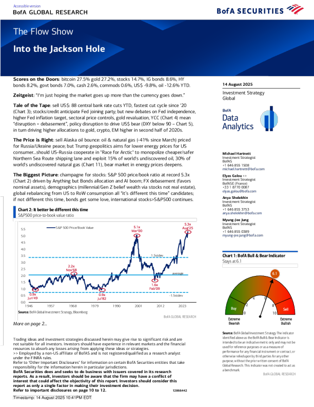 资金流向报告：杰克逊霍尔会议前瞻