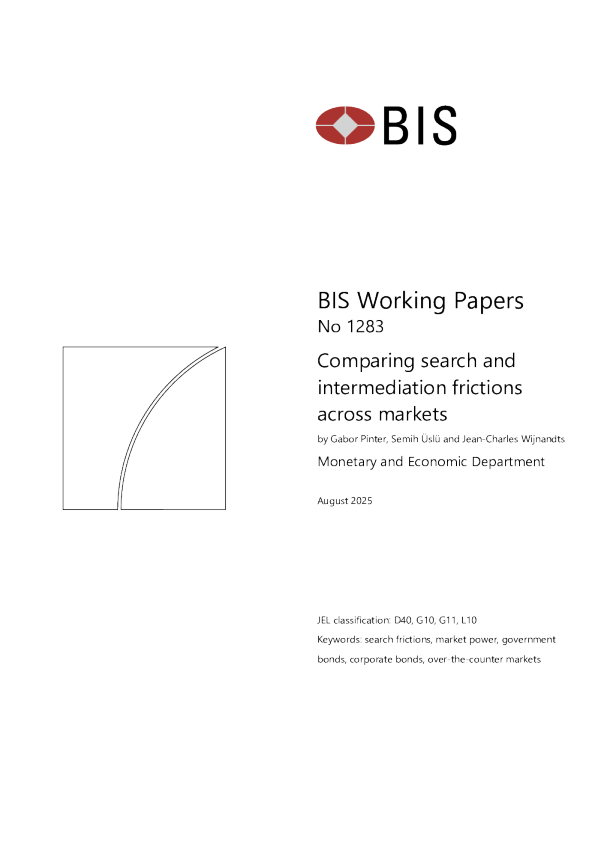 比较不同市场中的搜索摩擦和中介摩擦