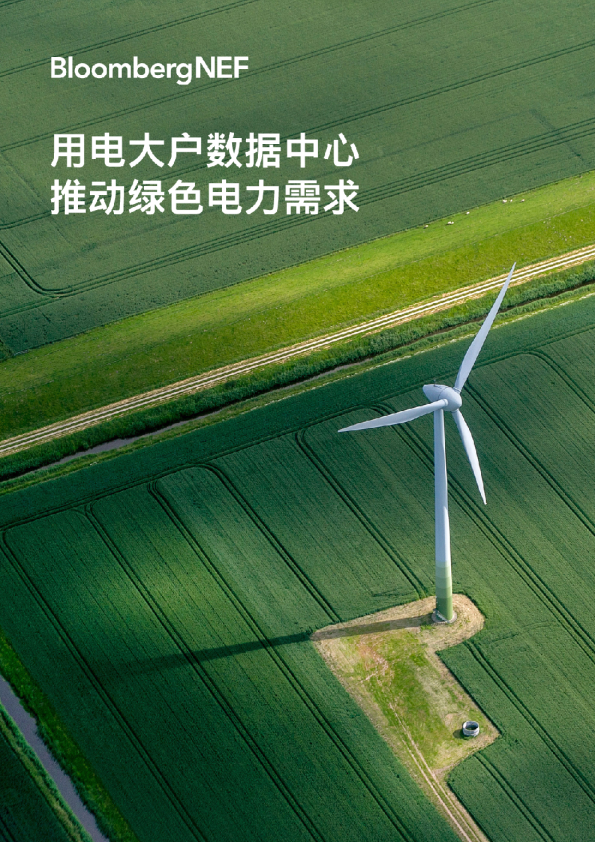用电大户数据中心推动绿色电力需求