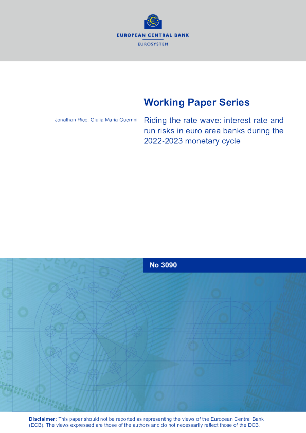 驾驭利率浪潮：2022-2023货币周期中欧元区银行的利率与挤兑风险