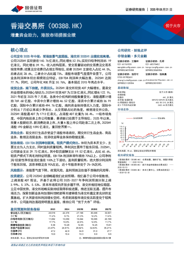 增量资金助力，港股市场提振业绩