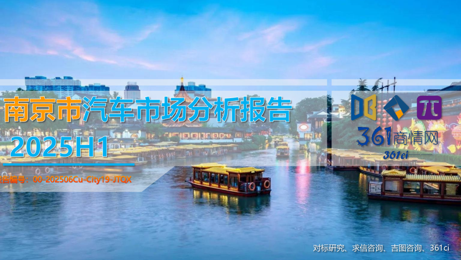 2025H1南京市汽车市场分析报告