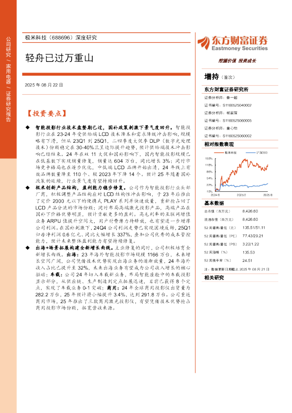 深度研究轻舟已过万重山