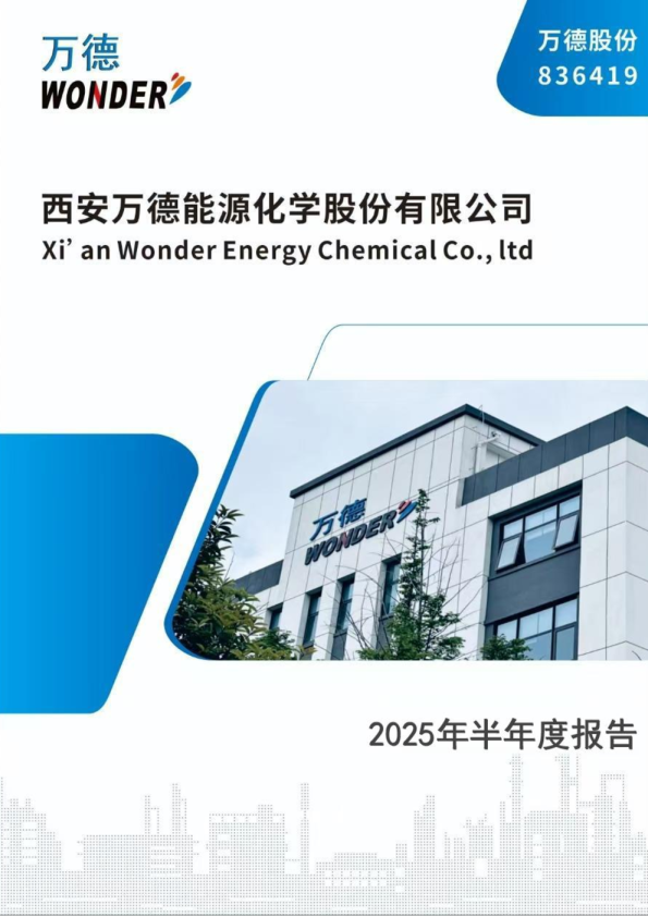 万德股份：2025年半年度报告