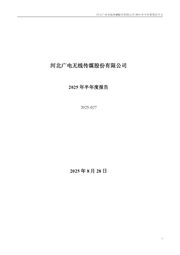 无线传媒：2025年半年度报告