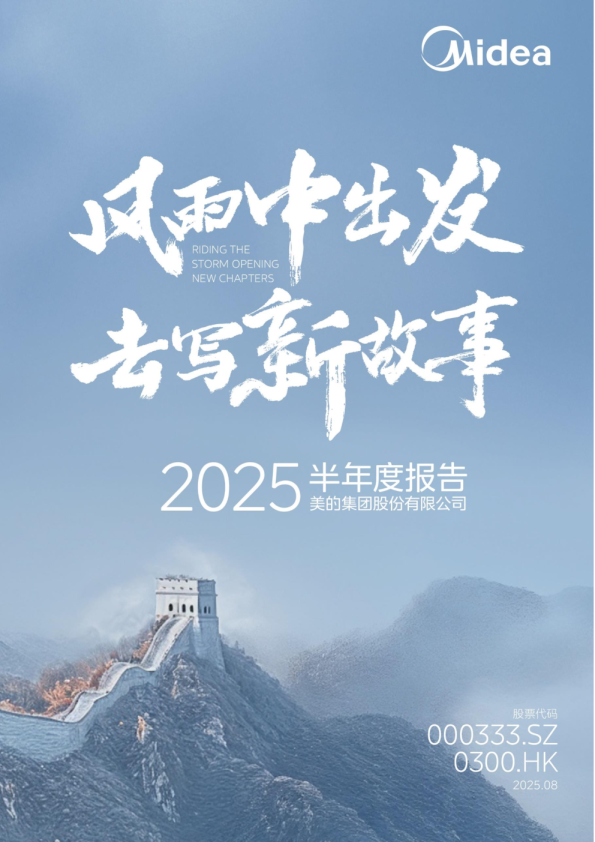 美的集团：2025年半年度报告
