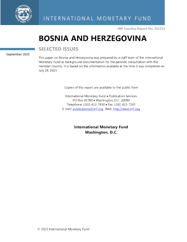 波斯尼亚和黑塞哥维那：若干问题（英）