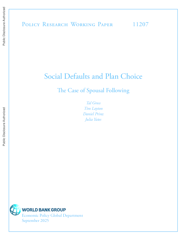 社会违约与计划选择：配偶追随案例（英）