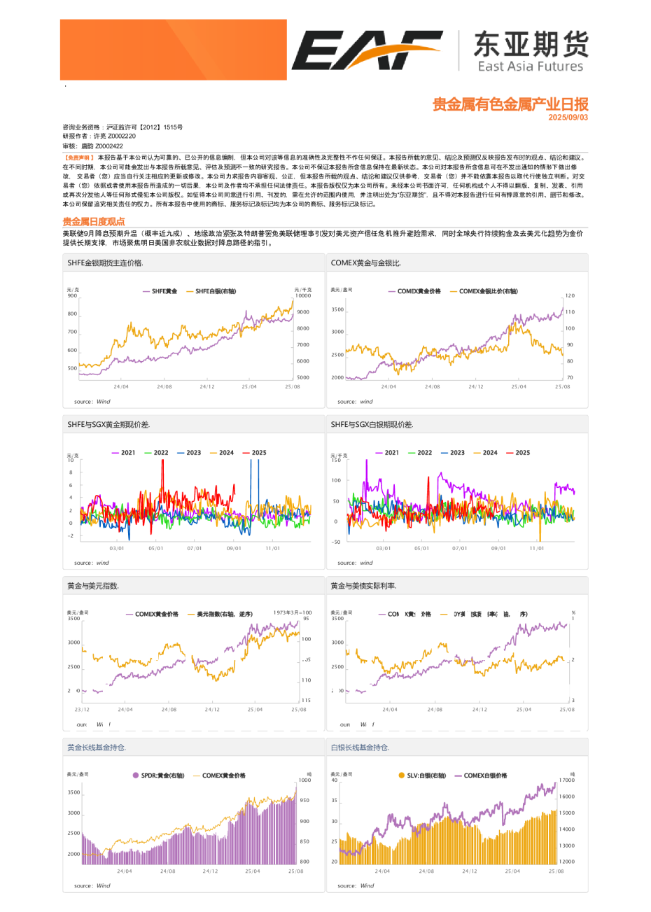 贵金属有色金属产业日报