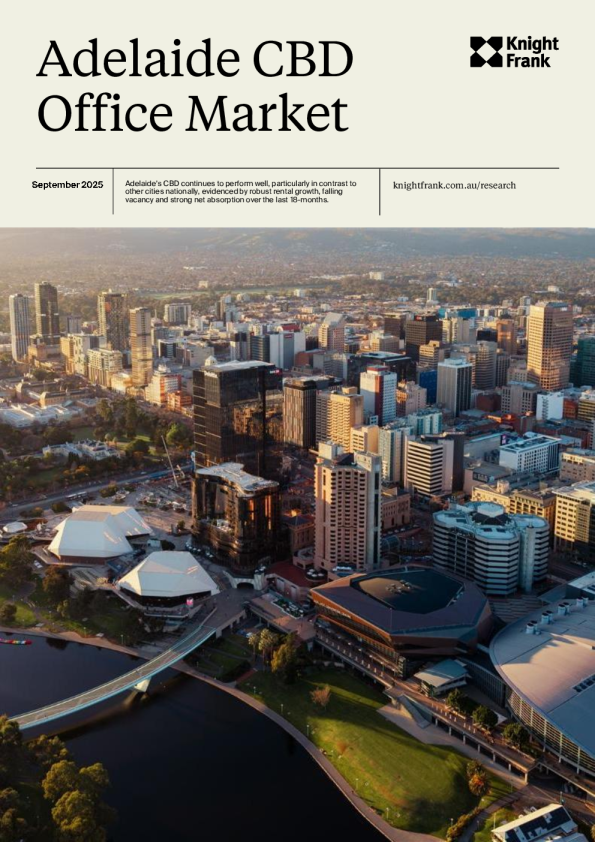 2025年9月阿德莱德写字楼市场报告