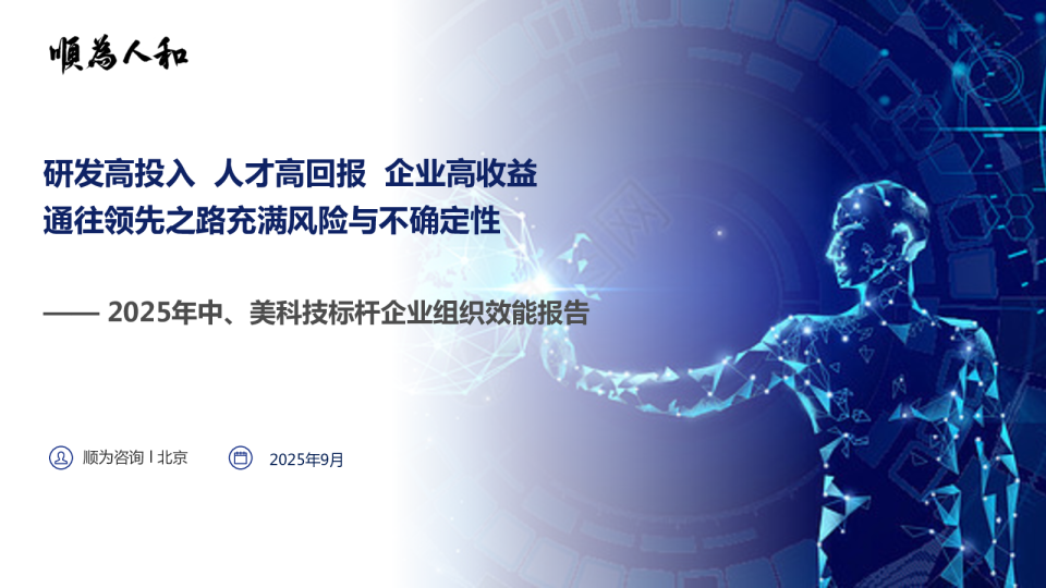 2025年中、美科技标杆企业组织效能报告
