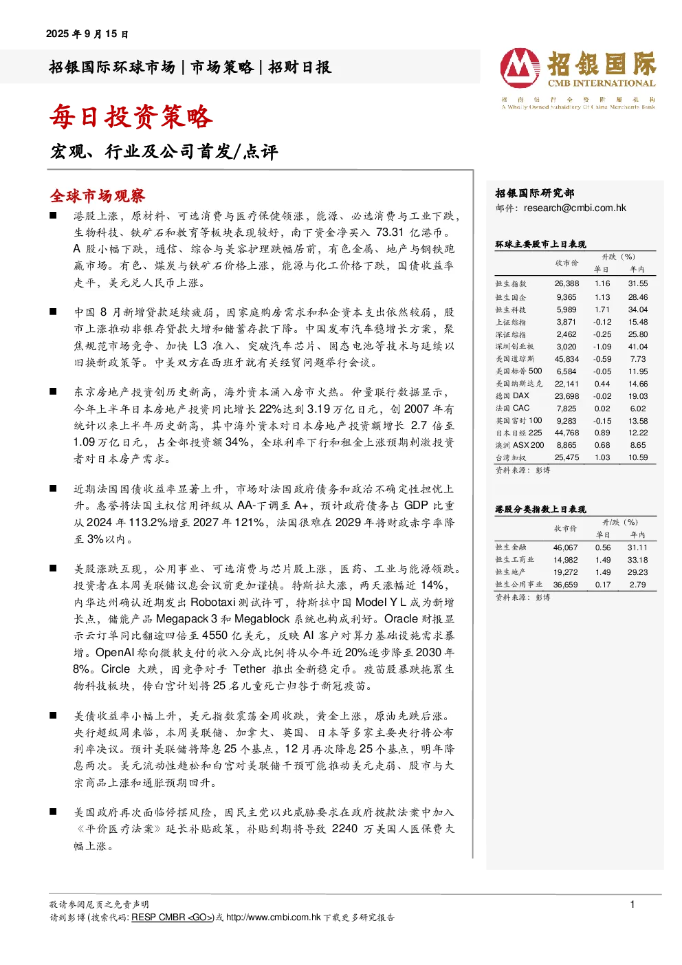 招财日报
