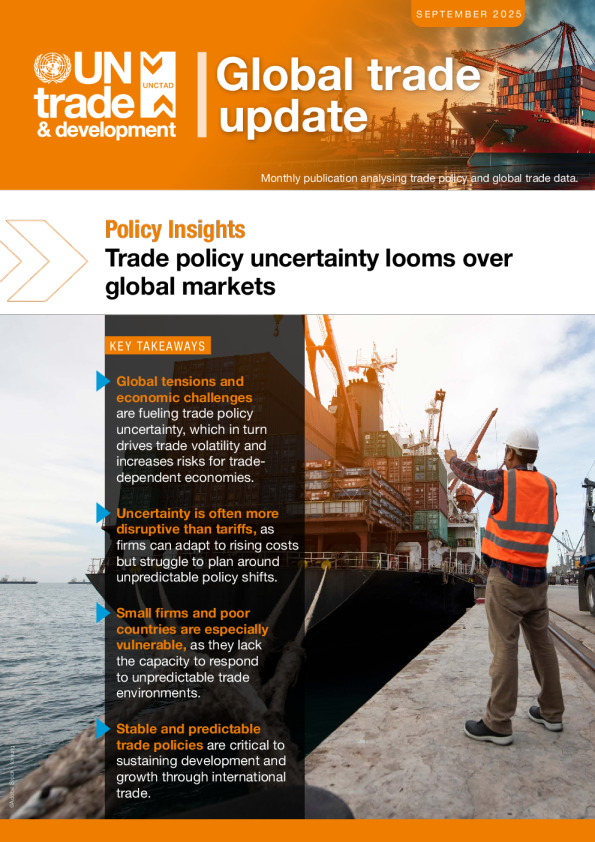 全球贸易更新：贸易政策不确定性笼罩全球市场