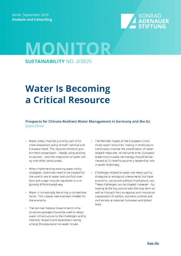 水正在成为一种关键资源