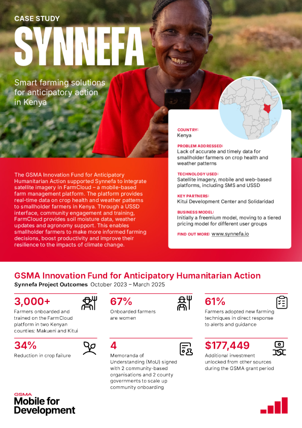 Synnefa：肯尼亚前瞻性行动的智能农业解决方案
