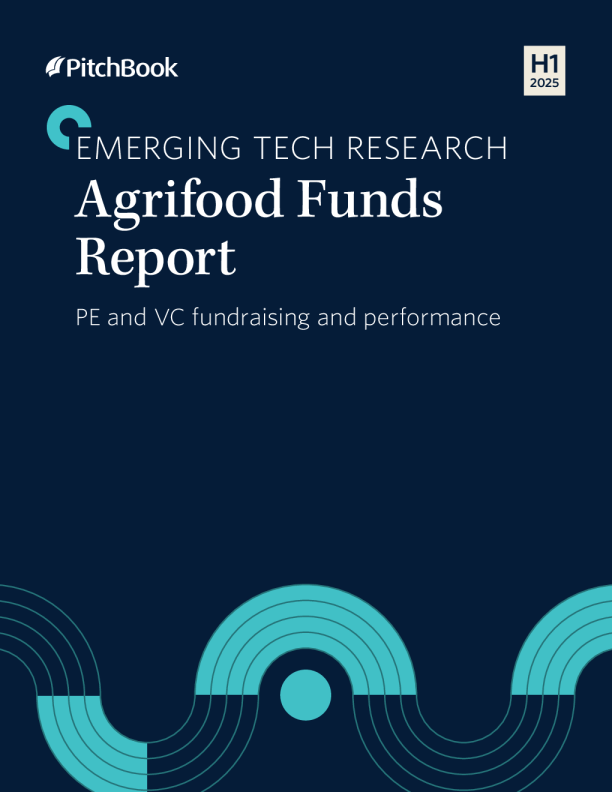 PitchBook年上半年农业食品基金报告