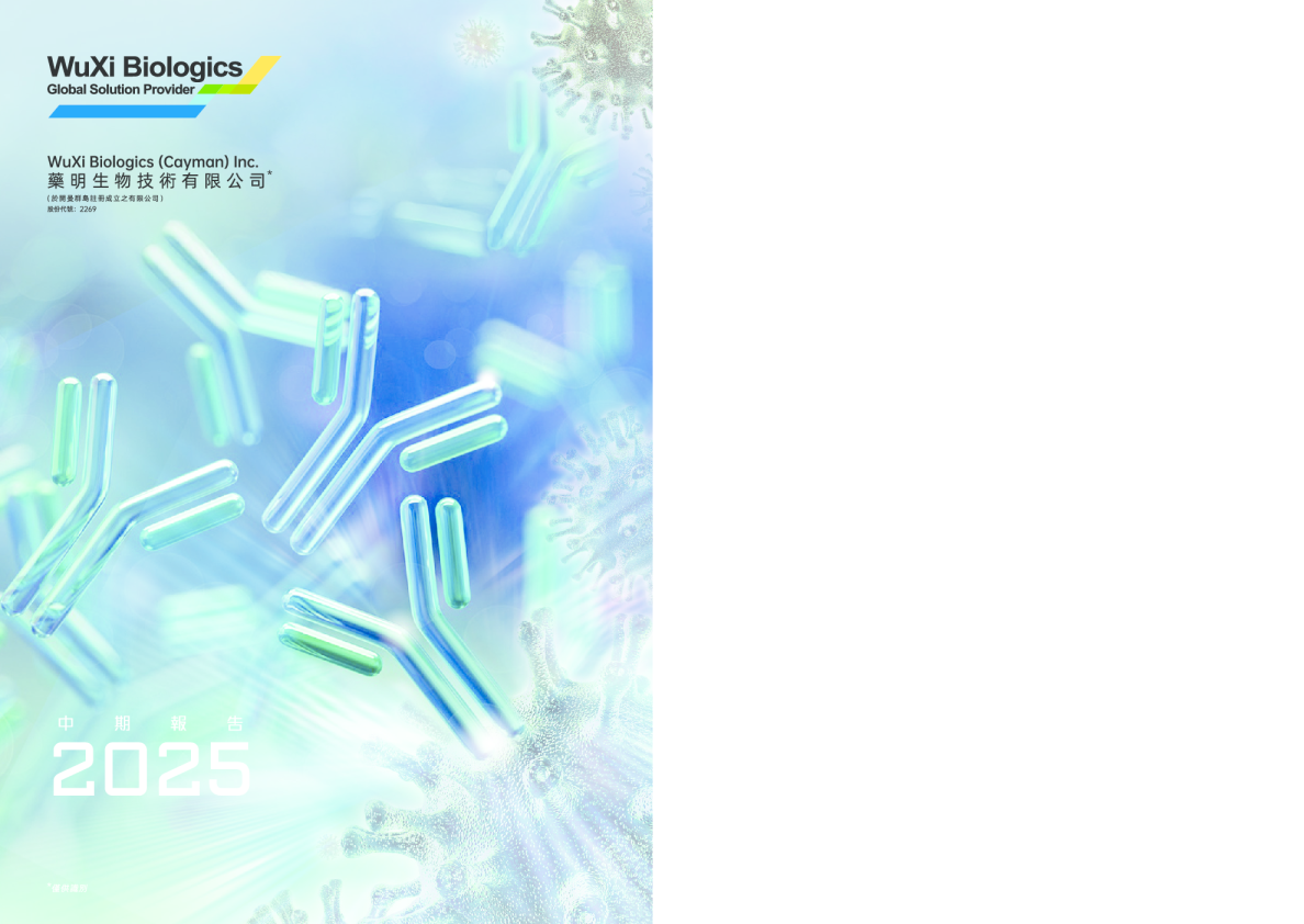 药明生物二零二五中期报告