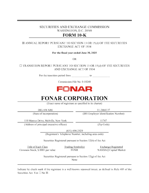 福纳 2024年度报告