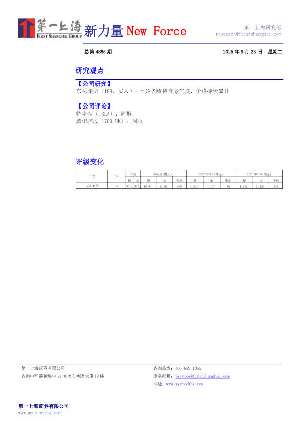 新力量NewForce总第4865期