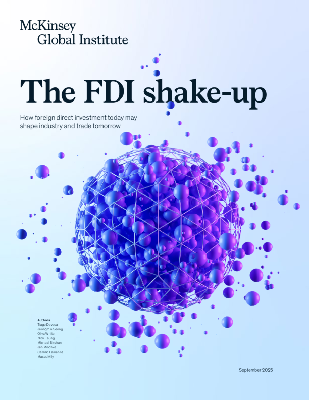 外国直接投资的变革：今日外国直接投资如何塑造未来的产业与贸易