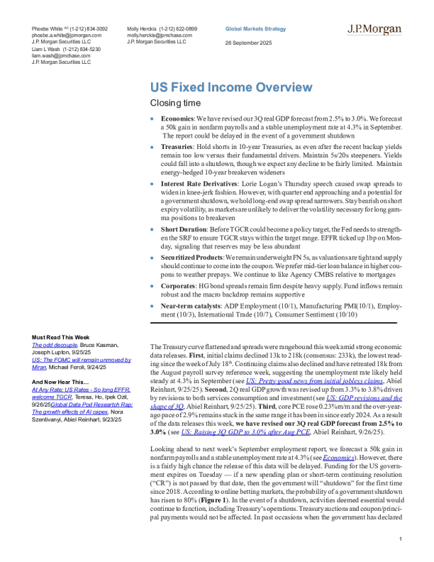 美国固定收益概览