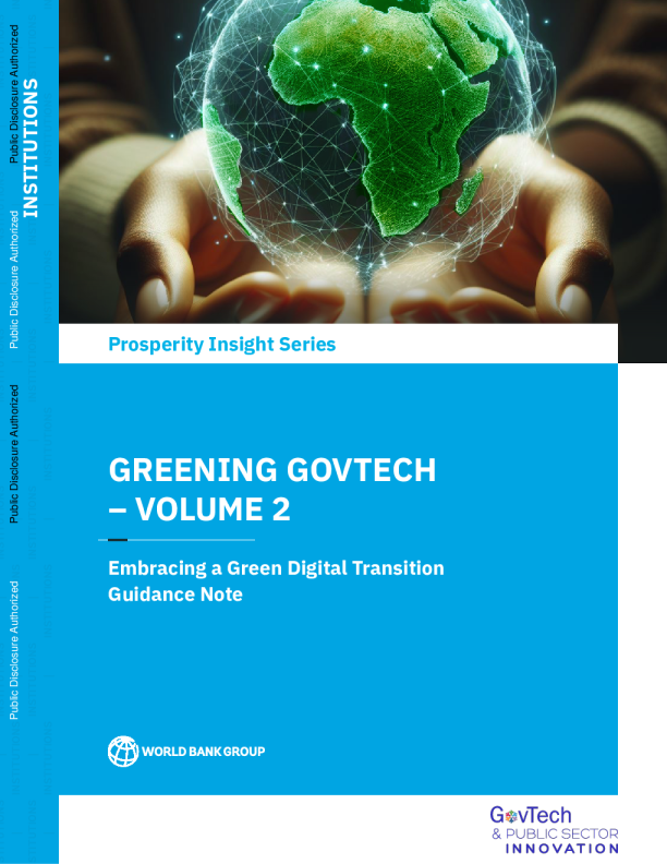 拥抱绿色数字转型指导说明：绿色政府技术第2卷（英）2025