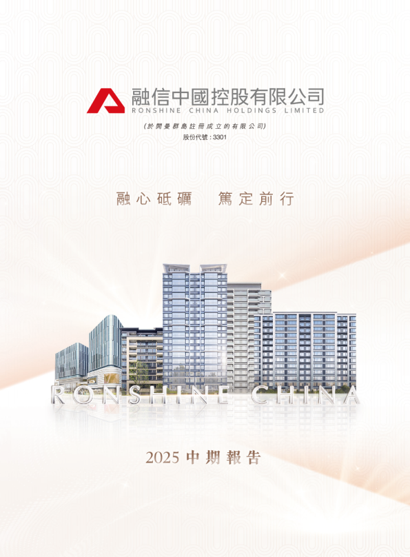 融信中国2025年中期报告
