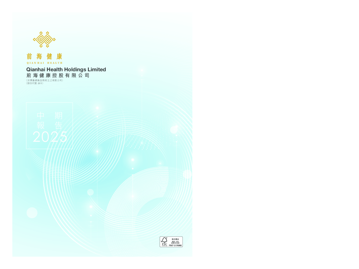 前海健康2025中期报告