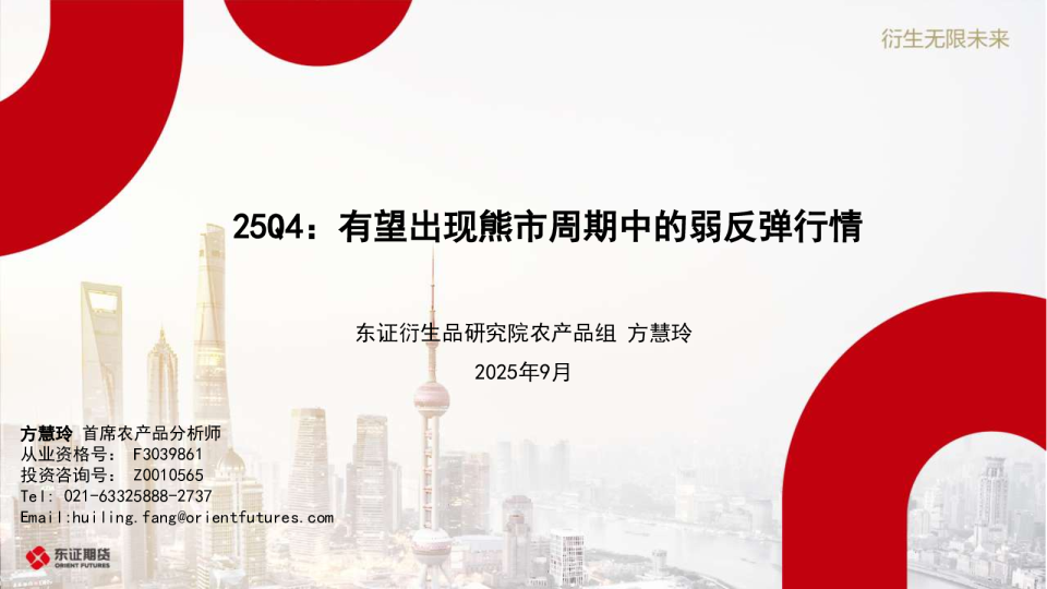 25Q4：有望出现熊市周期中的弱反弹行情