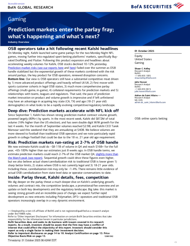 游戏行业：预测市场入局同局投注；现状与未来展望