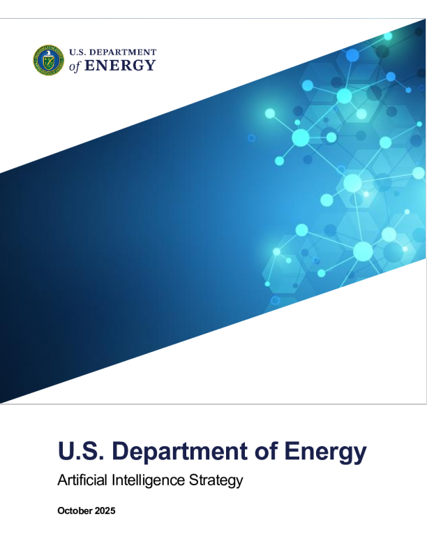 美国能源部人工智能战略