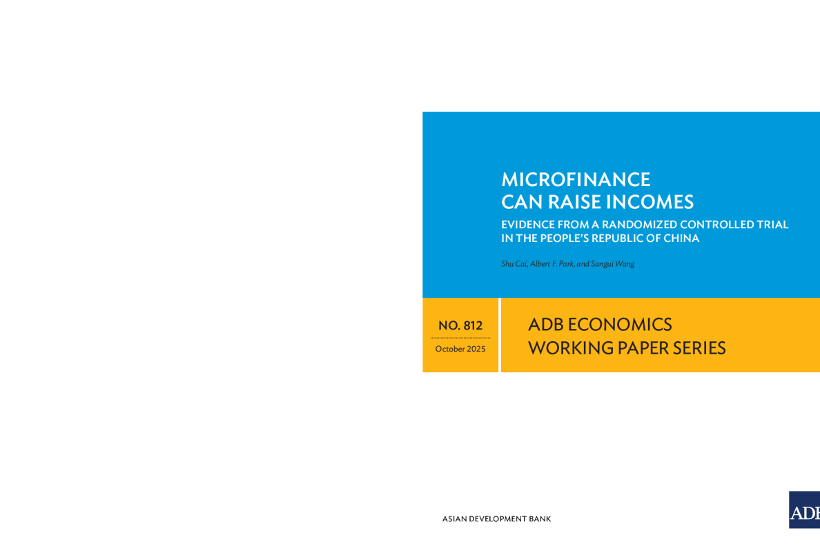 小额信贷可以提高收入：来自中华人民共和国随机对照试验的证据（英）