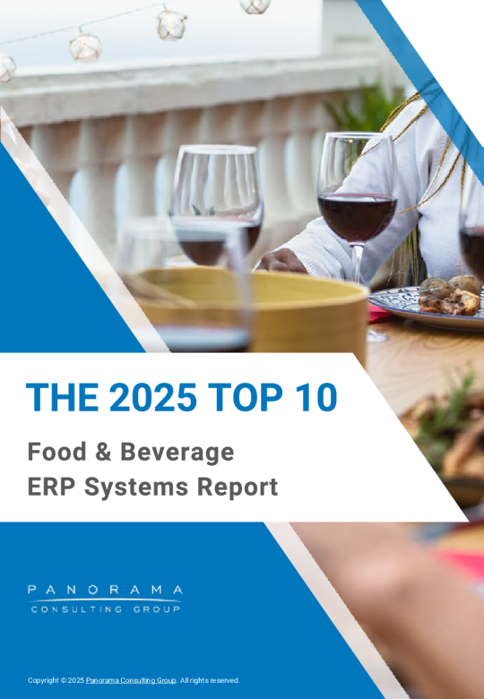 2025年食品饮料业十大ERP系统报告