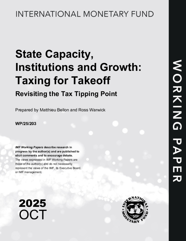 国家能力、制度与增长：税收起飞——重温税收引爆点