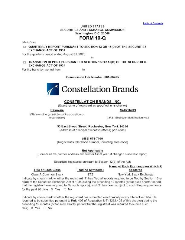 星座品牌-A 2025年季度报告
