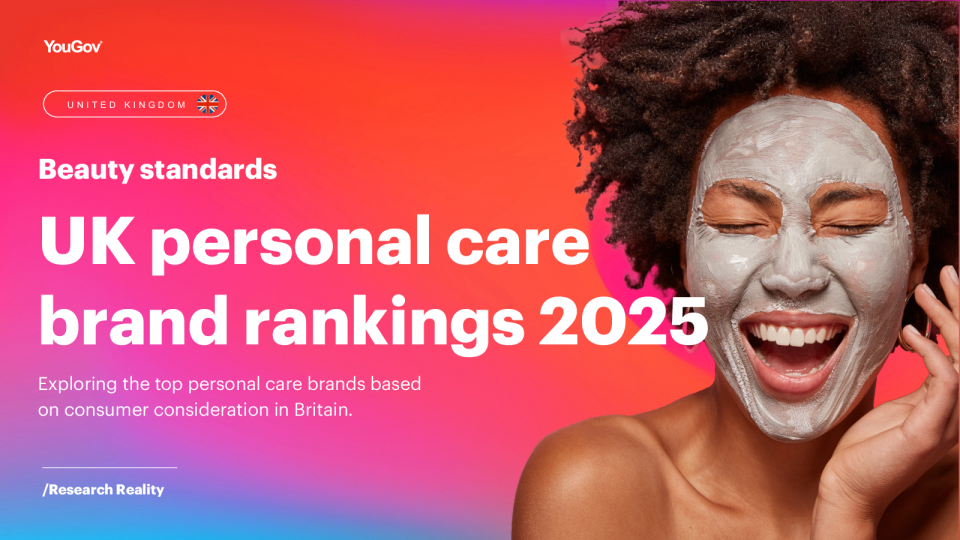 2025年英国个人护理品牌排名