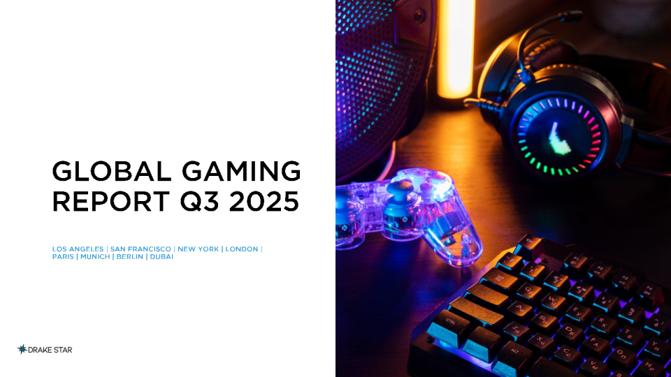 2025年第三季度全球游戏报告