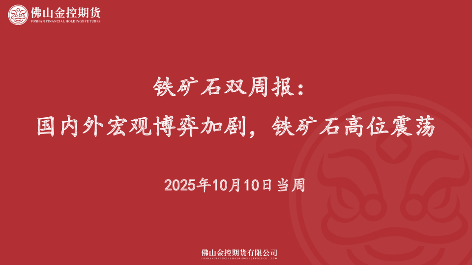 铁矿石双周报：国内外宏观博弈加剧，铁矿石高位震荡