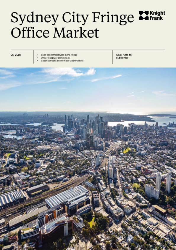 悉尼市边缘办公市场2025年10月