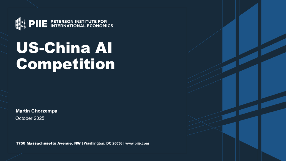 美中人工智能竞争