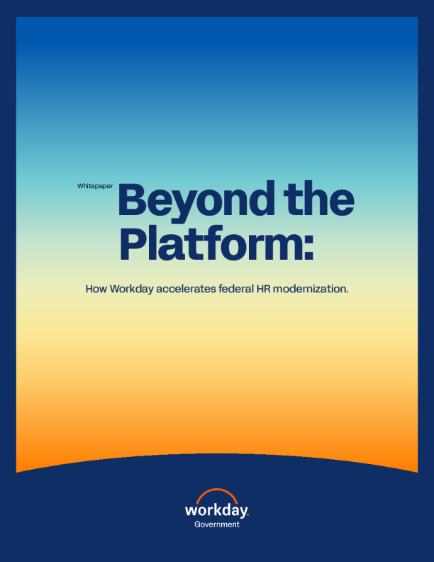 超越平台：Workday如何加速联邦人力资源现代化