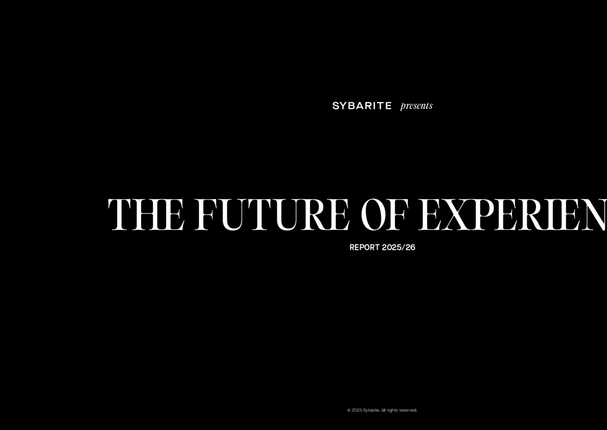 2025/26年体验的未来